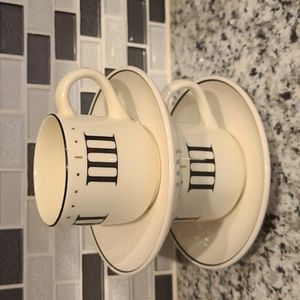 Arthur Wood 2 Cups and Saucers set NWOT